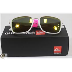 PAIR OF NEW QUIKSILVER SUNGLASSES ON CHOICE