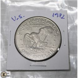 1972 U.S. SILVER DOLLAR