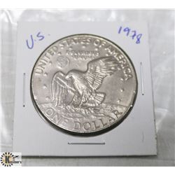 1978 U.S. SILVER DOLLAR