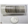Image 1 : LOT OF 28 X 1967 CANADIAN SILVER QUARTERS