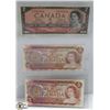 Image 1 : CANADIAN $2 DOLLAR BILLS- 1- 1954, 2-1974