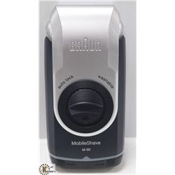 BRAUN MOBILE SHAVE M-90 BATTERY OPERATED WITH