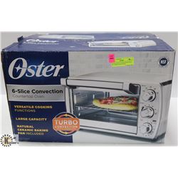 OSTER 6 SLICE CONVECTION OVEN W/ TURBO CONVECTION