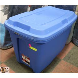 SET OF 2 TUFF STORE BY ACCENT 128 L STORAGE BOXES.