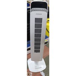 WHITE NOMA OSCILLATING FLOOR FAN