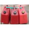 Image 1 : BUNDLE OF 3 20 LITER TALL STYLE JERRY/GAS
