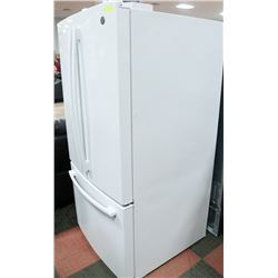 WHITE GE PROFILE FRENCH DOOR FRIDGE