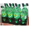 Image 1 : CASE WITH EIGHT 2L BOTTLES OF SPRITE