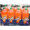 Image 1 : CASE WITH EIGHT 2L BOTTLES OF ORANGE CRUSH