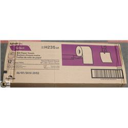 CASE OF 12 ROLL PAPER TOWEL