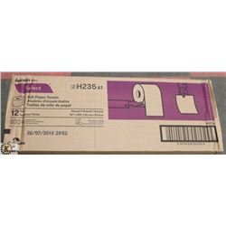 CASE OF 12 ROLL PAPER TOWEL