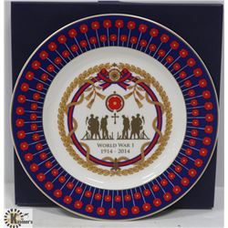 WORLD WAR 1 ENGLISH CHINA COLLECTORS PLATE-