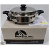 Image 1 : NEW ERA OIL CORE ELECTRIC SKILLET, OIL CORE LIQUID