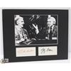 Image 1 : AUTOGRAPHED JOHNNY CARSON AND ED MCMAHON PICTURE