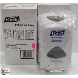LOT OF 2 NEW PURELL TOUCH FREE DISPENSERS