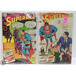 12 CENT AND 15 CENT DC SUPERMAN COMICS