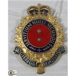 CANADIAN FORCES LOGISTICS CAP BADGE
