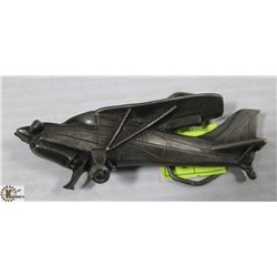 DETAILED PEWTER AIRPLANE BELT BUCKLE