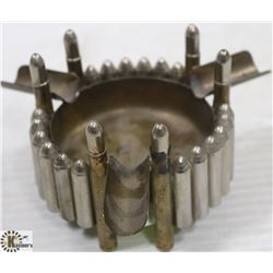 WW2 BULLET TRENCH ART ASHTRAY