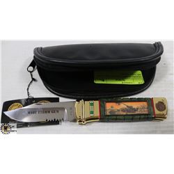 FRANKLIN MINT COLLECTOR KNIFE- MILTARY TANKS