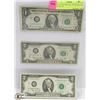 Image 1 : U.S. 1977 $1 DOLLAR, 1976 $2 DOLLAR (2)- SET OF