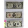 Image 1 : U.S. 1935 $1 DOLLAR, 1928 $5 DOLLAR, 1934 $10
