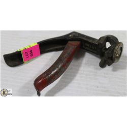 ANTIQUE SAW BLADE SETTER AND STRAIGHTENER