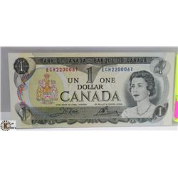 1973 $1 CANADIAN BILL