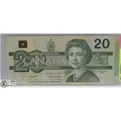 1991 $20 CANADIAN BILL