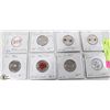 Image 1 : LOT OF 8 COINS: INCLUDES TWO 2015 15TH ANNIVERSARY