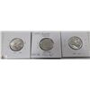 Image 1 : LOT OF 3 QUARTERS, 1999 JANUARY FROM ROLL,