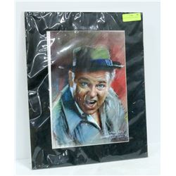 ARCHIE BUNKER SIGNED PRINT 16" X 20"