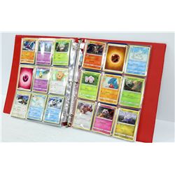 LOT OF 180 POKEMON COLLECTORS CARDS IN BINDER