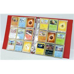 LOT OF 180 POKEMON COLLECTORS CARDS IN BINDER