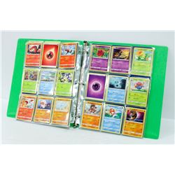 LOT OF 180 POKEMON COLLECTORS CARDS IN BINDER