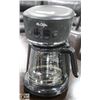 LARGE COFFEE TIME PROGRAMMABLE DRIP COFFEE MAKER