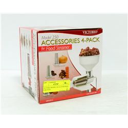 VICTORIO MODEL 250 ACCESSORIES FOR FOOD