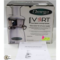 OMEGA MODEL VRT LOW SPEED JUICING SYSEM
