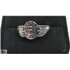 Image 1 : HARLEY DAVIDSON EMBLEM RING, SIZE 13