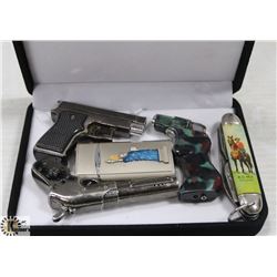 RCMP POCKET KNIFE AND LIGHTER COLLECTION