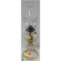 ANTIQUE COAL OIL LAMP