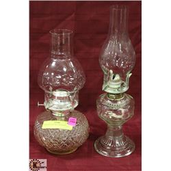 PAIR OF COAL OIL LANTERNS