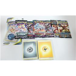 LOT OF 9 POKEMON COLLECTIBLE PACKS OF CARDS