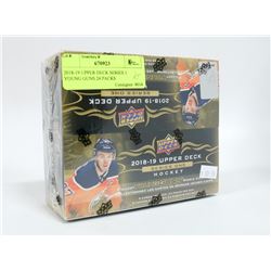 2018-19 UPPER DECK SERIES 1 YOUNG GUNS 24 PACKS