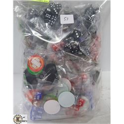 BULK LOT OF VARIOUS POKEMON COLLECTORS GAME DICE