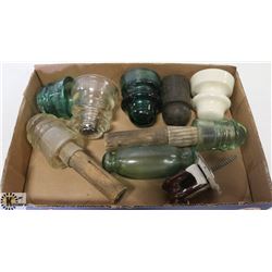 COLLECTION OF ANTIQUE INSULATORS