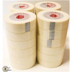 CASE OF 24 ROLLS OF TESA 1.4" FILAMENT TAPE