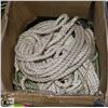 Image 1 : BOX OF 5/8" ROPE WITH CONNECTORS