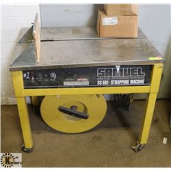 SAMUEL SS 661 STRAPPING MACHINE WITH ACCESSORIES