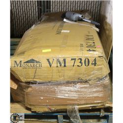 PALLET WITH 2 STORE RETURN DESKS